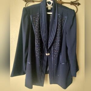 Justin Taylor Embellished Formal Blazer